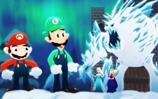 Mario Bros. vs. Frozen Sisters - ANIMEME RAP BATTLES Mario Bros. vs. Frozen Sisters - ANIMEME RAP BATTLES