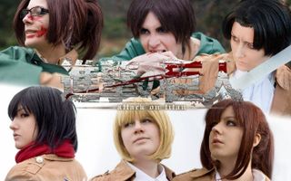 Shingeki no Kyojin 進撃の巨人 Attack on titan Jiyuu no tsubasa 自由の翼 Cosplay CMV Shingeki no Kyojin 進撃の巨人 Attack on titan Jiyuu no tsubasa 自由の翼 Cosplay CMV