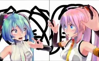 [MMD] 愛Dee (AiDee) Miku & Luka by MitchieM and Cotori (to 2nd Chorus)