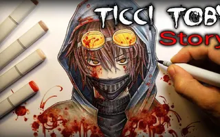 Ticci Toby: STORY - Drawing + Creepypasta (Kastoway)