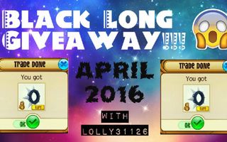 BLACK LONG GIVEAWAY - APRIL 2016 - Animal Jam BLACK LONG GIVEAWAY - APRIL 2016 - Animal Jam