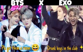 ?BTS & EXO Being Extra? @ KBS Gayo Daechukje 181228 ?BTS & EXO Being Extra? @ KBS Gayo Daechukje 181228