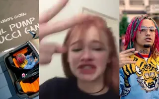 I replaced Lil Pump saying "Gucci Gang" with the crying vape girl I replaced Lil Pump saying "Gucci Gang" with the crying vape girl