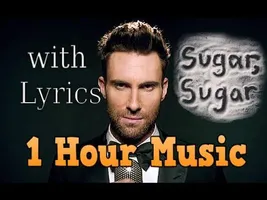Sugar - Maroon 5 (Lyric Video) 1 Hour Music Sugar - Maroon 5 (Lyric Video) 1 Hour Music