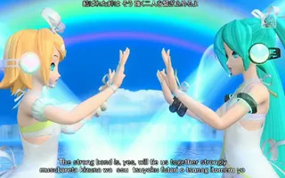 [60fps Full風] Promise プロミス-Kagamine Rin Hatsune Miku 初音ミク 鏡音リン DIVA ドリーミーシアター Dreamy theater English