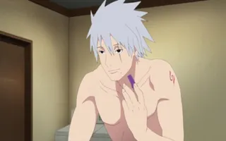 Kakashi's face revealed Kakashi's face revealed