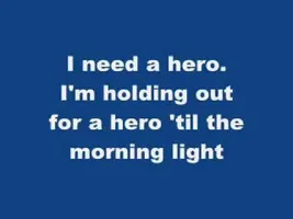 shrek 2 I need a hero (with lyrics on the screen) shrek 2 I need a hero (with lyrics on the screen)