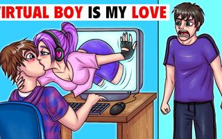 I Fell in Love with Virtual Boyfriend | My Animated Story I Fell in Love with Virtual Boyfriend | My Animated Story