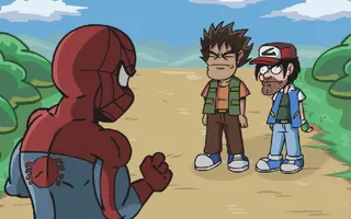 Spiderman in the Kawaii World