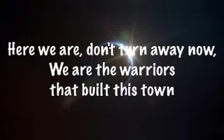 Imagine Dragons - Warriors (Lyrics) Imagine Dragons - Warriors (Lyrics)