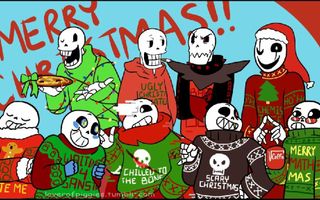 Christmas Party AU Movie (Undertale Comic Dub) Christmas Party AU Movie (Undertale Comic Dub)