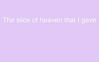 Cake - Melanie Martinez (lyrics)