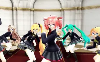 [MMD] 『Help me!!』 - TDA School Uniform Vocaloid Girls