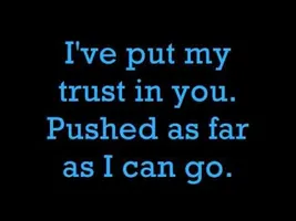 Linkin Park - In the End (Lyrics) Linkin Park - In the End (Lyrics)
