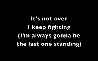 Last One Standing - Simple Plan (Lyrics) Last One Standing - Simple Plan (Lyrics)