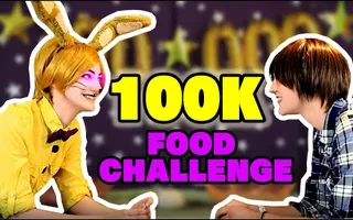 100K FOOD CHALLENGE! THE NASTIEST THING I'VE CONSUMED YET! | Henry and Glitchtrap cosplays 100K FOOD CHALLENGE! THE NASTIEST THING I'VE CONSUMED YET! | Henry and Glitchtrap cosplays