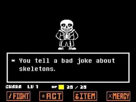 UNDERTALE - Pacifist Run Sans Battle UNDERTALE - Pacifist Run Sans Battle
