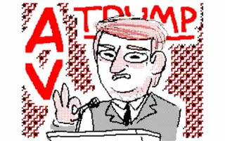 TRUMP AV (Hillary Clinton and Donald Trump) Flipnote by Jacob2™ / Sudomemo TRUMP AV (Hillary Clinton and Donald Trump) Flipnote by Jacob2™ / Sudomemo