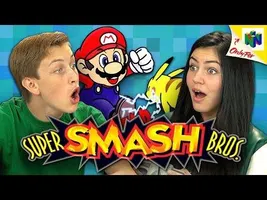 SUPER SMASH BROS. (N64) (Teens React: Retro Gaming) SUPER SMASH BROS. (N64) (Teens React: Retro Gaming)