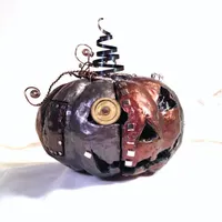 Steampunk Riveted and Wire Wrap Halloween by MelsMakeBelieve Steampunk Riveted and Wire Wrap Halloween by MelsMakeBelieve