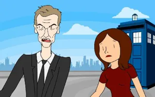 Peter Capaldi as the Doctor - Animated Peter Capaldi as the Doctor - Animated
