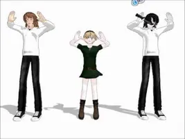 MMD Creepypasta - Caramelldansen