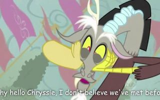 Epic Pony Battle of History- Queen Chrysalis vs. Discord Epic Pony Battle of History- Queen Chrysalis vs. Discord
