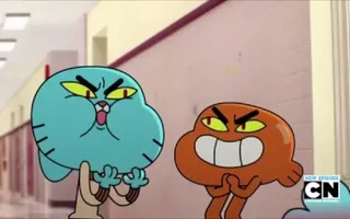 The Amazing World of Gumball - Darwin Evil Laugh