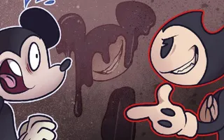 Bendy and the Ink Mouse (Bendy and the Ink Machine Cartoon) Bendy and the Ink Mouse (Bendy and the Ink Machine Cartoon)