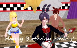 MMD FNAF Happy Birthday Freddy! MMD FNAF Happy Birthday Freddy!