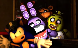 Sonic in Five Nights at Freddy's Sonic in Five Nights at Freddy's