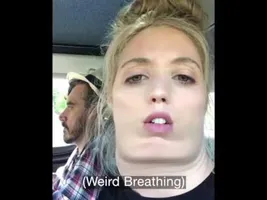 Me trying to flirt in the car ??
