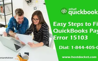 How to Resolve QuickBooks error 15103 - Step by Step Guide How to Resolve QuickBooks error 15103 - Step by Step Guide