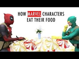 How Marvel Characters Eat Their Food How Marvel Characters Eat Their Food