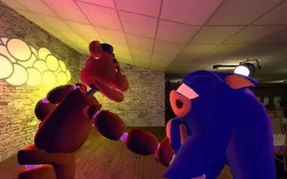 Sonic meets freddy Fazbear Sonic meets freddy Fazbear