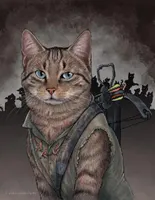 Daryl Dixon cat by JennyParks on deviantART Daryl Dixon cat by JennyParks on deviantART