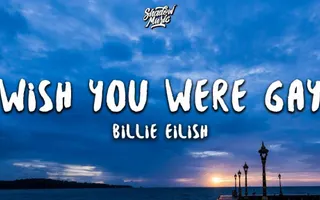 Billie Eilish - wish you were gay (Lyrics) Billie Eilish - wish you were gay (Lyrics)