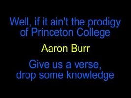***HAMILTON*** - "Aaron Burr, Sir", with lyrics ***HAMILTON*** - "Aaron Burr, Sir", with lyrics