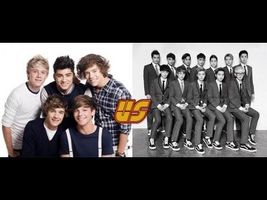 EXO VS One Direction for EMA awards voting. EXO VS One Direction for EMA awards voting.
