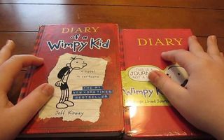 Diary of a Wimpy Kid Journal (unboxing and review)...the lines are blue. Diary of a Wimpy Kid Journal (unboxing and review)...the lines are blue.