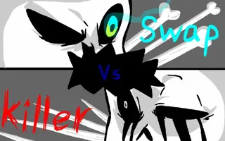 swap vs killer undertale au animation (reupload)