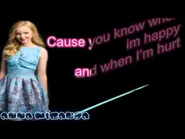 dove cameron-count me in lyrics on screen!
