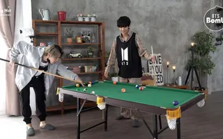 [BANGTAN BOMB] Jimin vs V Pool Game