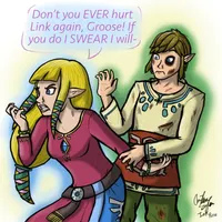 Zelink Week-Anger by InkRose98 on DeviantArt