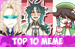 TOP 10 GENSHIN IMPACT MEME!
