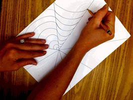 Op Art Spider Web Op Art Spider Web