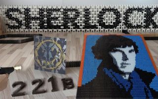 SHERLOCK in 100,000 dominoes SHERLOCK in 100,000 dominoes