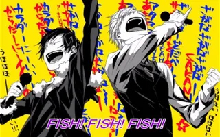 Izaya and Shizuo funny singing- osakana tengaku (DGS ep139) Izaya and Shizuo funny singing- osakana tengaku (DGS ep139)
