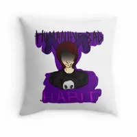 Humanities Bad HABIT | Throw Pillow Humanities Bad HABIT | Throw Pillow