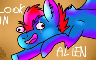 LOOK AN ALIEN animatic